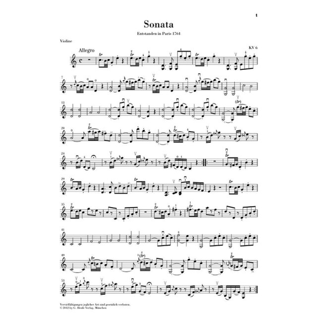 'Wunderkind' Sonatas (2 Volumes)