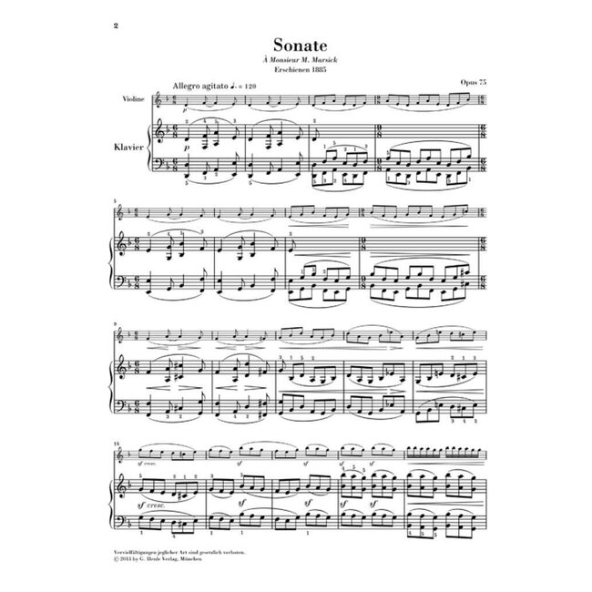 Sonate Nr. 1 d-moll op. 75