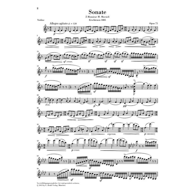 Sonate Nr. 1 d-moll op. 75