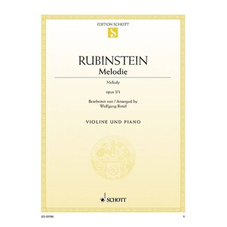 Rubenstein Melodie op. 3/1