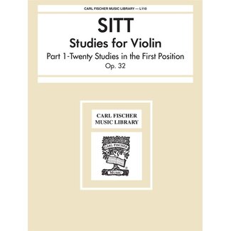 Sitt 100 Études Op.32 pour violon Vol. 1