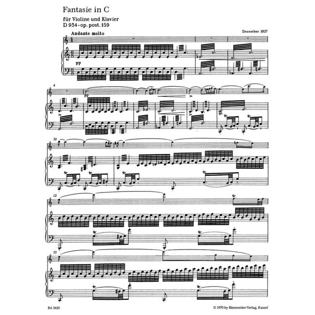 Fantasia In C Major,