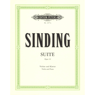 Sinding Suite A Op.10 (Flesch)