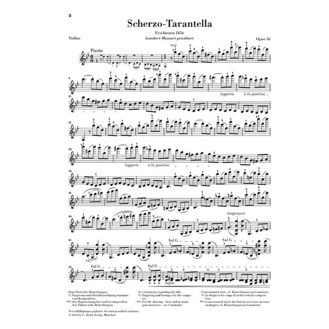 Scherzo-Tarantella g-moll op. 16