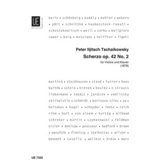 Tschaikowsky Scherzo Op. 42 No.2