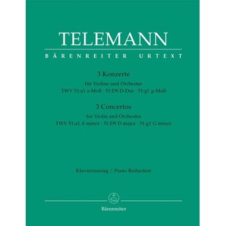 Telemann Three Concertos