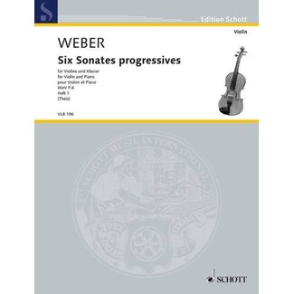 Weber Six Sonates progressives ( 2 Parts)