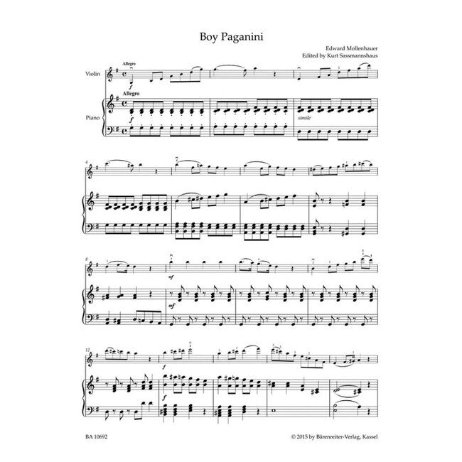 Concert Pieces ( Paganini)