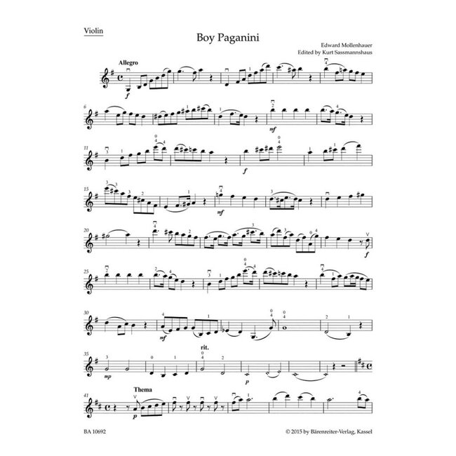 Concert Pieces ( Paganini)