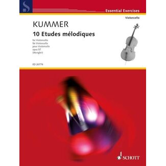 Kummer 10 Etudes Mëlodiques Opus 57