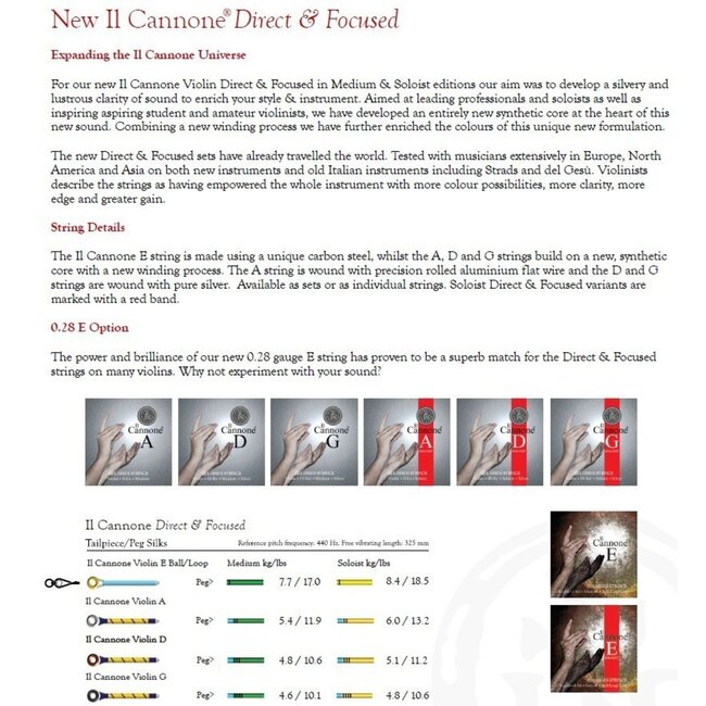 Il Cannone Soloist Geigesaiten