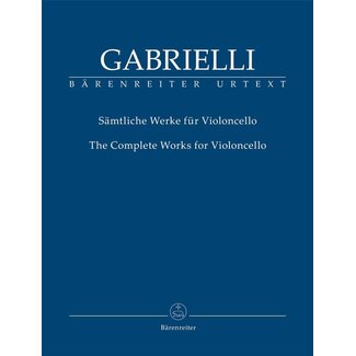 Gabrielli The Complete Works for violoncello