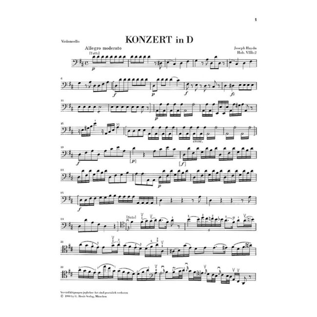 Violoncellokonzert D-Dur