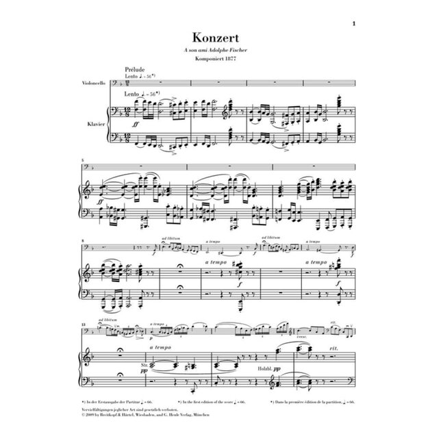 Violoncellokonzert D Moll