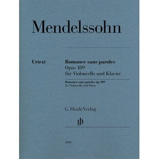 Mendelssohn Romance sans paroles op. 109