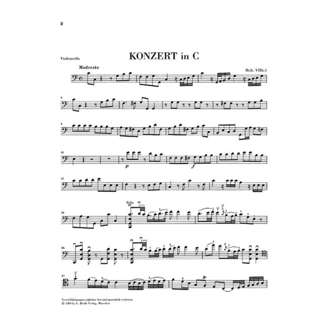 Cello Concerto in C-major