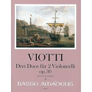 Viotti 3 Duos Op. 30 for 2 Violoncelli