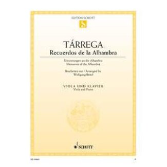 Tarrega Memories of the Alhambra