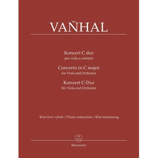 Vanhal Concerto for Viola C major