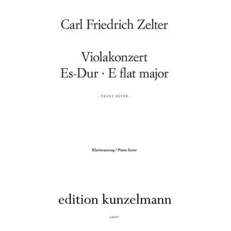 Zelter Konzert Für Viola Es-Dur