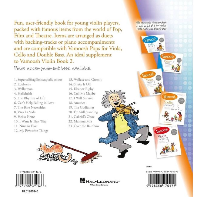 Vamoosh Pops strijkinstrumenten