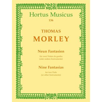 Morley Neun Fantasien (2 violino)
