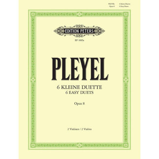 Pleyel 6 easy Deuts, Op. 8 (2 violino)