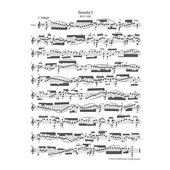 Three Sonatas and three Partitas