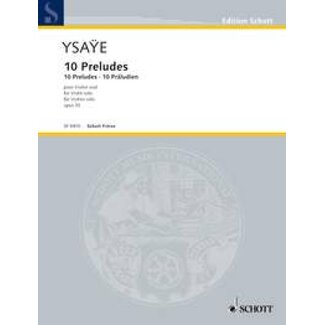 Ysaÿe 10 Preludes op. 35