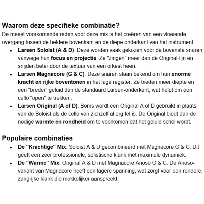 Solist - Edition Cellosnaren