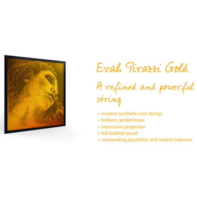 Pirastro Evah Pirazzi Gold violin strings