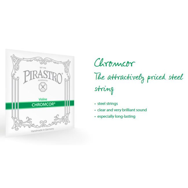 Chromcor violin strings