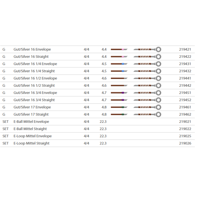 Passione violin strings