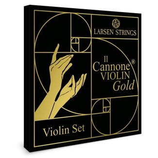 Larsen Il Cannone Gold Soloist violin strings