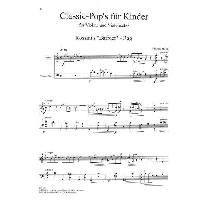 Classic Pop's voor kinderen