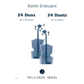 Entezami, Ramin 24 duetten voor twee jonge violisten