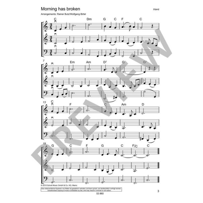 Folksongs voor strijktrio