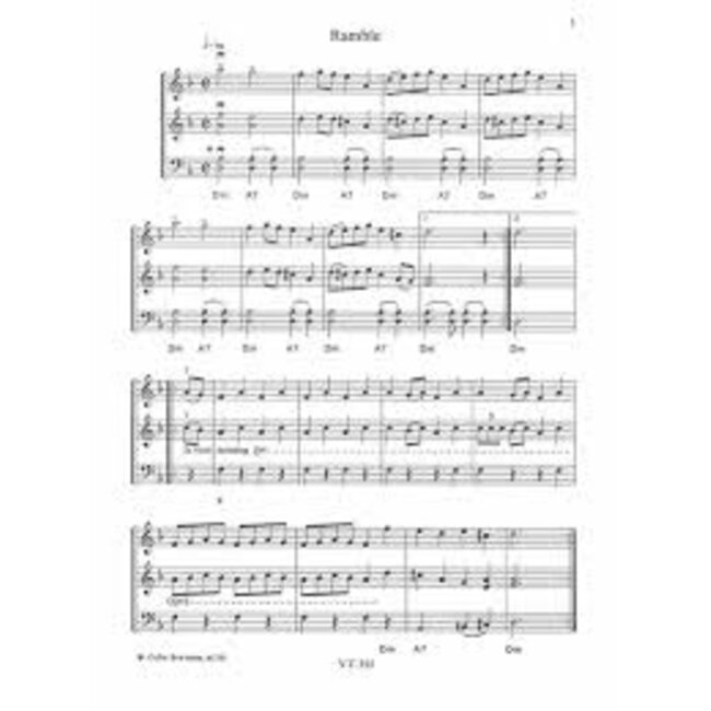 De streken van Rembrandt (2 violino/ Bass)