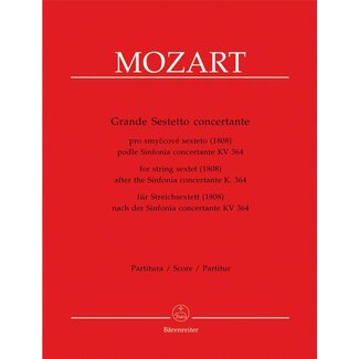 Mozart Grande Sestetto Concertante For String Sextet