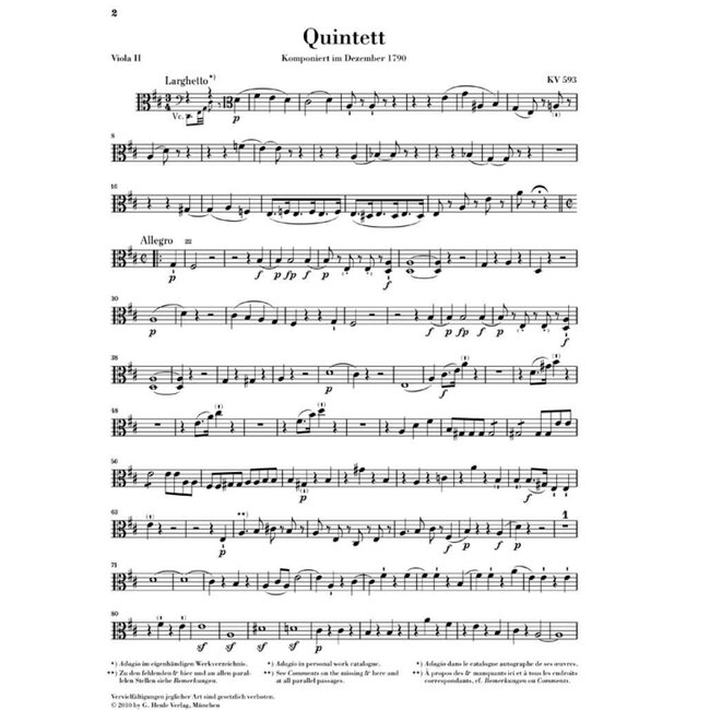 Mozart String Quintets