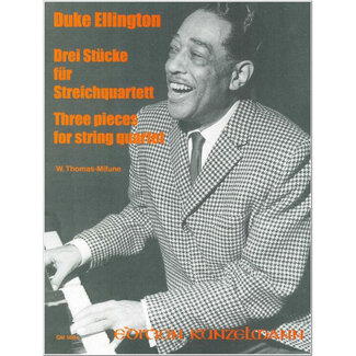 Ellington, Duke Three Pieces for String Quartet
