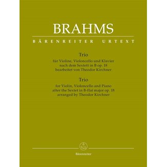 Brahms Piano Trio Based On The Sextet In B-flat