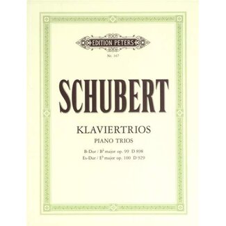 Schubert, Franz Pianotrio's in Bes Op. 99/100