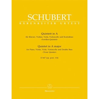 Schubert, Franz Forelkwintet A-maj D667 delen