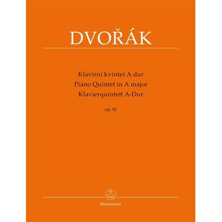 Dvorak, Antonin Piano Quintet A major op. 81