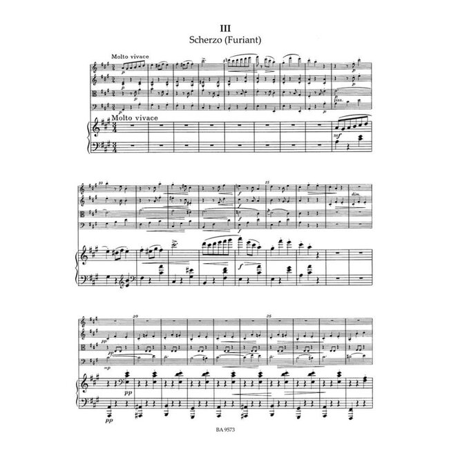 Piano Quintet A major op. 81
