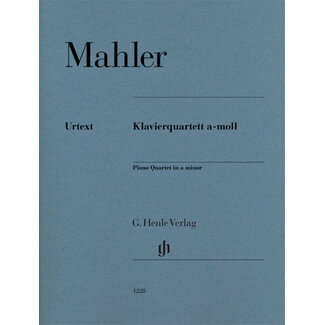 Mahler, Gustav Piano quartet in A minor