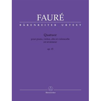 Gabriel Fauré Pianokwartet nr. 1 in c mineur, opus 15