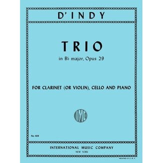 D'Indy Trio Si B Op. 29