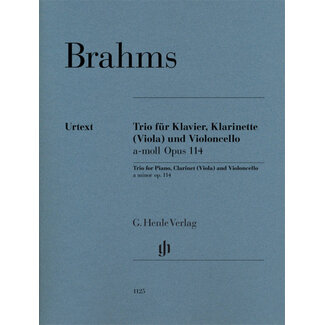 Brahms Trio for Piano, Clarinet (Viola) and Violoncello